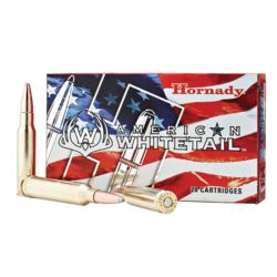 Hornady American Whitetail Rifle Ammunition .30-06 Sprg 180 gr 2700 fps SP 20/ct