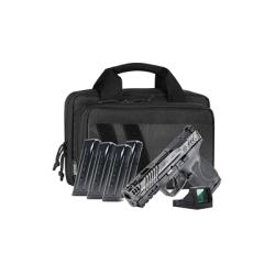 Smith & Wesson Performance Center M&P Compact Carry Comp, 4.2 Ported Barrel, Armonite Finish, Gray, Tritium Front Night Sight, Viridian RFX11 Optic