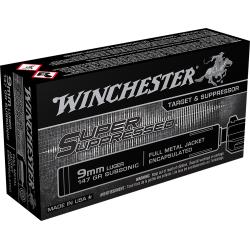 Winchester 9mm 147gr Suppressed