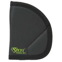 Sticky Holsters Medium Sticky Holster for S&W J Frame Revolvers Black Ambi