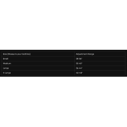T-Rex Arms Speed Belt - Inner Size Guide