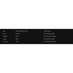 T-Rex Arms Speed Belt - Outer Size Guide