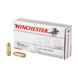 Winchester, 10mm, 180gr, FMJ, 500ct