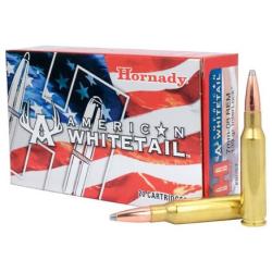 Hornady American Whitetail Rifle Ammunition 7mm 08 Rem 139 gr SP 2608 fps 20/c