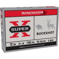 Winchester Super-X Buckshot Shotshells 12 ga 3-1/2