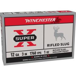 Winchester Super-X Rifled Slug Shotshells 12 ga 3