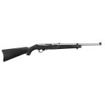 Ruger 10/22 Takedown, .22LR, 18.5" Barrel, Adjustable Sights, Stainless, Black Synthetic, w/Case