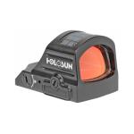 Holosun Technologies, 407C-GR-X2, Green Dot, 2 MOA, Black Color, Side Battery, Solar Failsafe