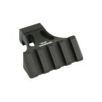 Warne, Mount, Fits Picatinny, 45 Degree, Black