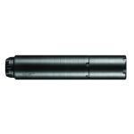 Dead Air Wolfman Modular Direct Thread Pistol Suppressor 9mm Luger Stainless Steel Black Finish 1/2-28