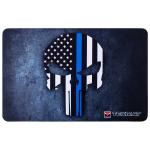 Tekmat Punisher Blue Line Cleaning Mat 17"x11"