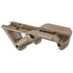 Angled Foregrip, Grip Fits Picatinny, Flat Dark Earth
