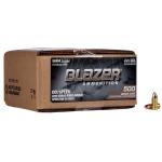 CCI Blazer 9mmLuger 115gr Full Metal Jacket 500 Per Box/1 Case *Loose