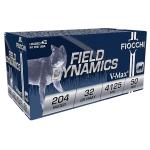 Fiocchi Field Dynamics 204Ruger 32gr Hornady V Max 50 Per Box