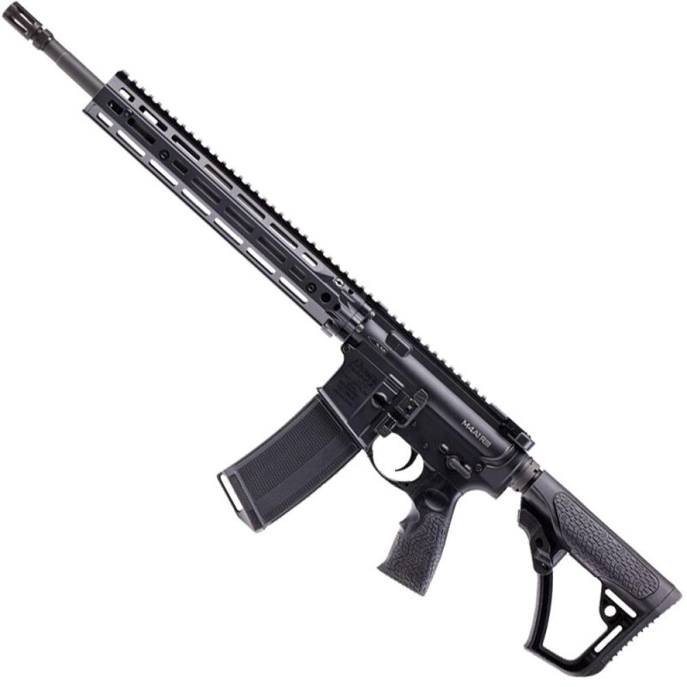 Daniel Defense DDM4 RIII, 5.56, 16" Barrel, Ris III 12.5" M-Lok Rail, Black, Flash Suppressor, 32rd