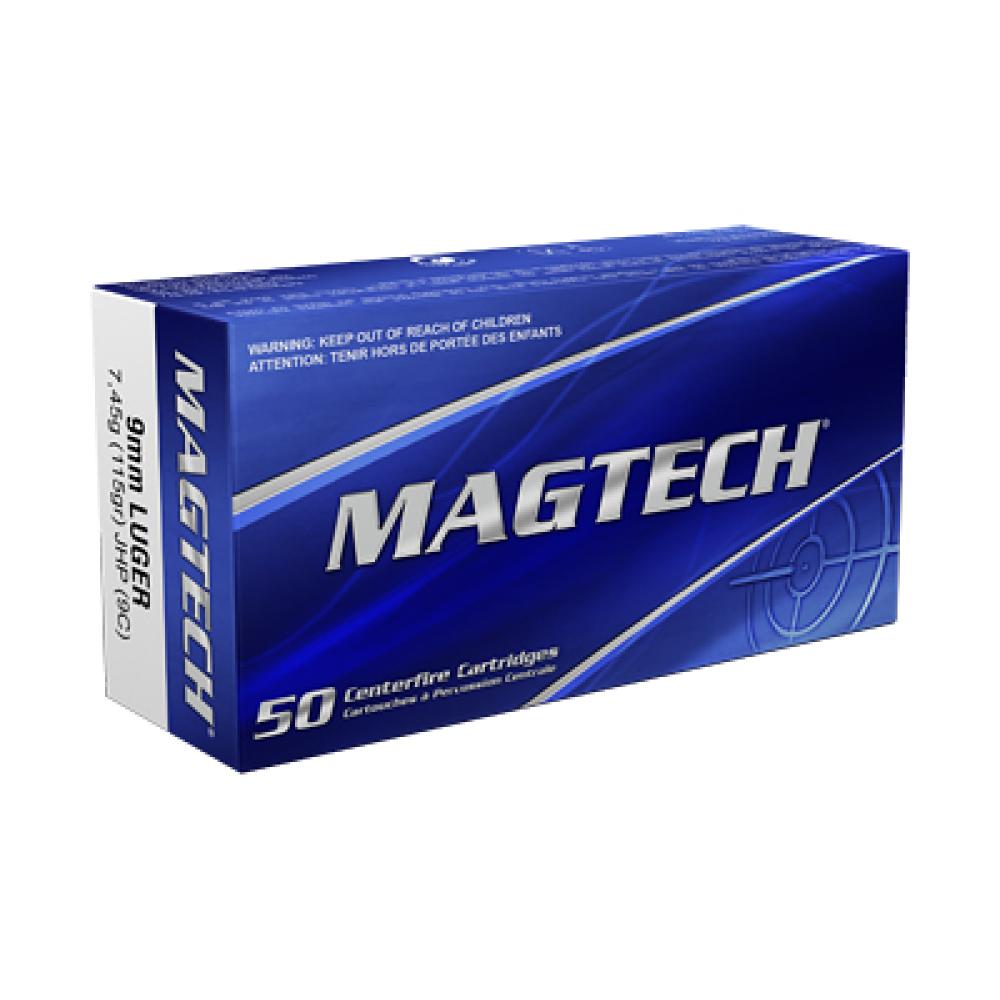 Magtech 9mm 115gr JHP 50ct