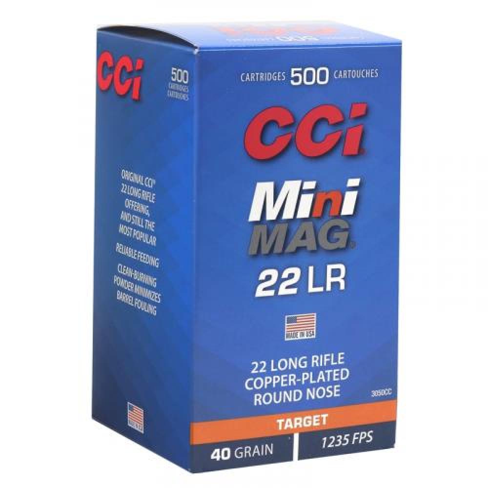 CCI Mini-Mag 22lr 40gr 500ct