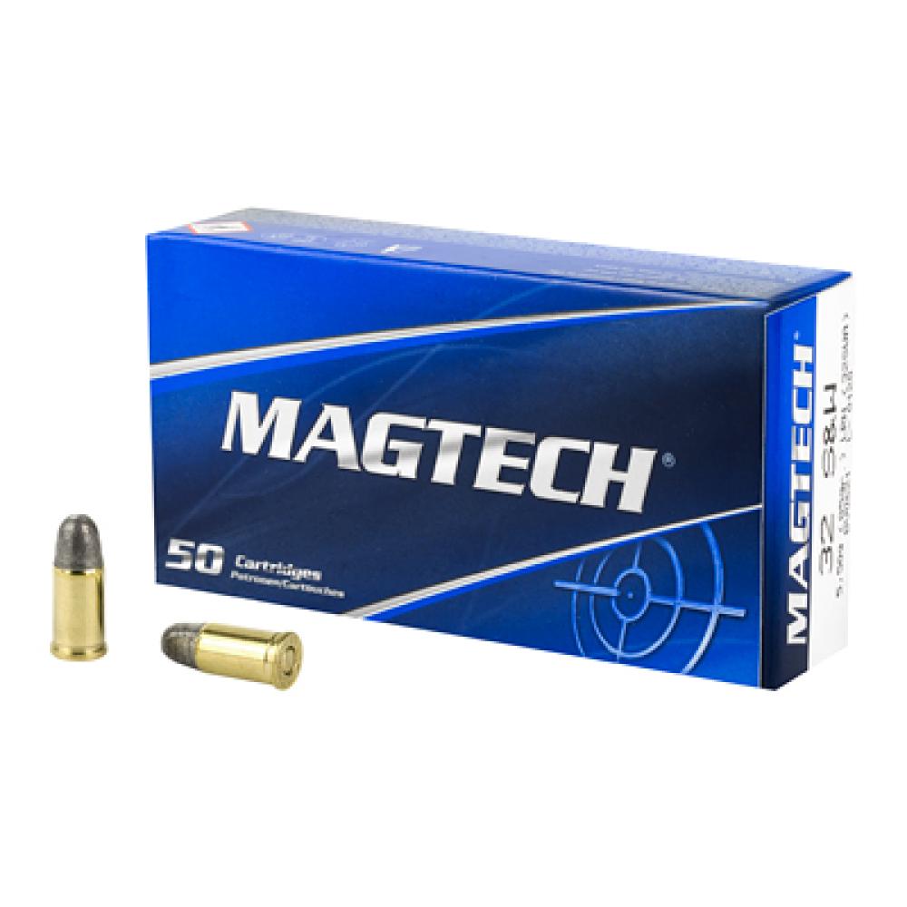 MagTech Handgun Ammunition .32 S&W 85 gr LRN 680 fps 50/ct