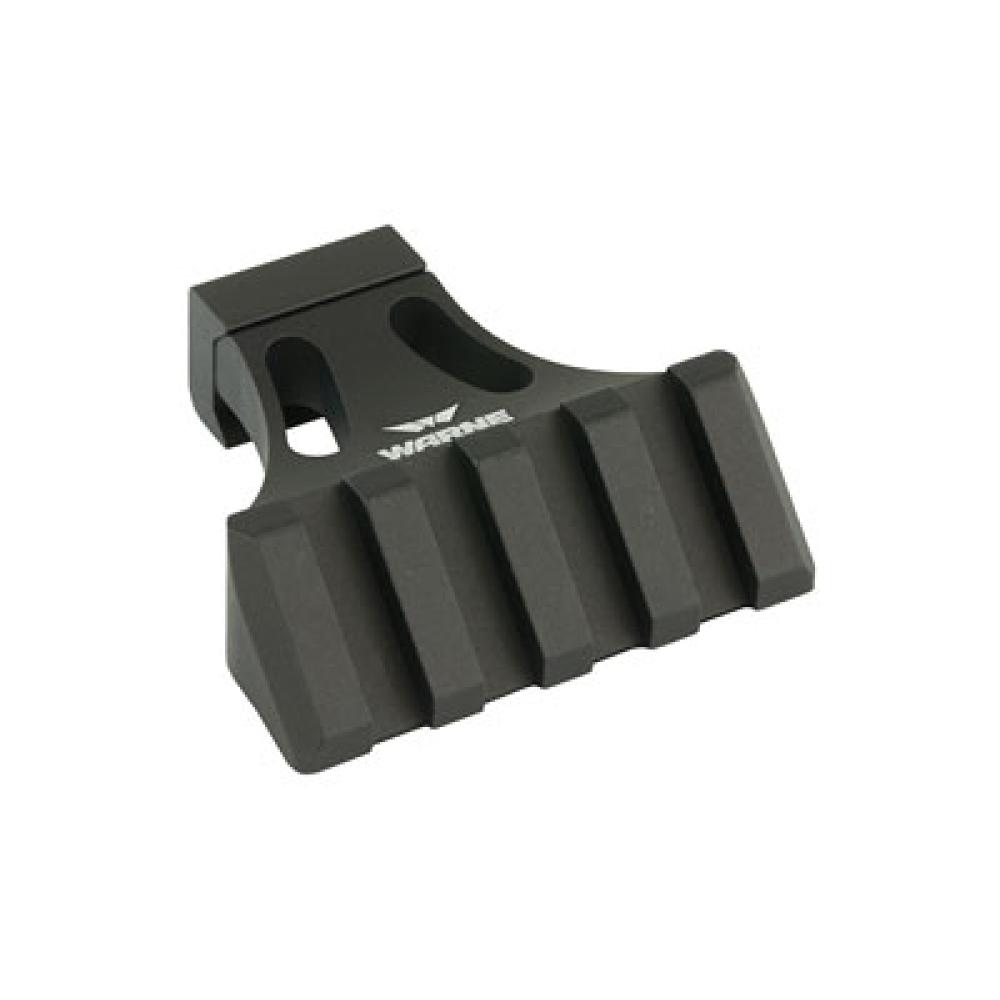 Warne, Mount, Fits Picatinny, 45 Degree, Black