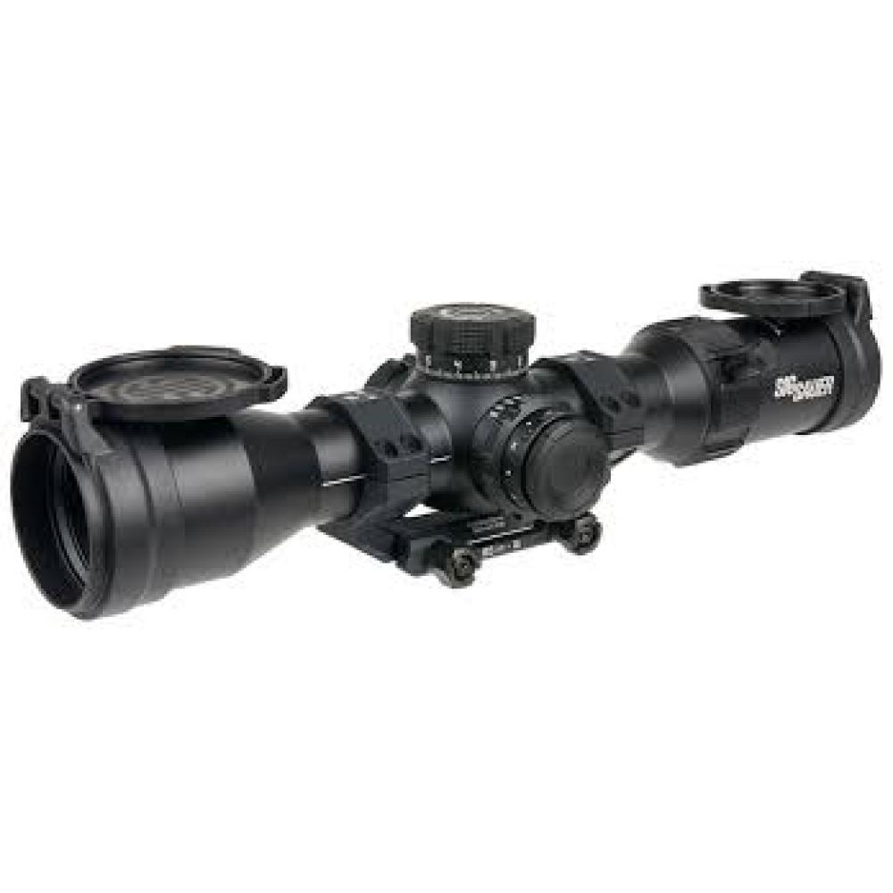 SIG SAUER Tango MSR 2-12x40mm Rifle Scope, 34mm Tube, First Focal Plane, .25 MOA, Illuminated Milling 2.0 Reticle