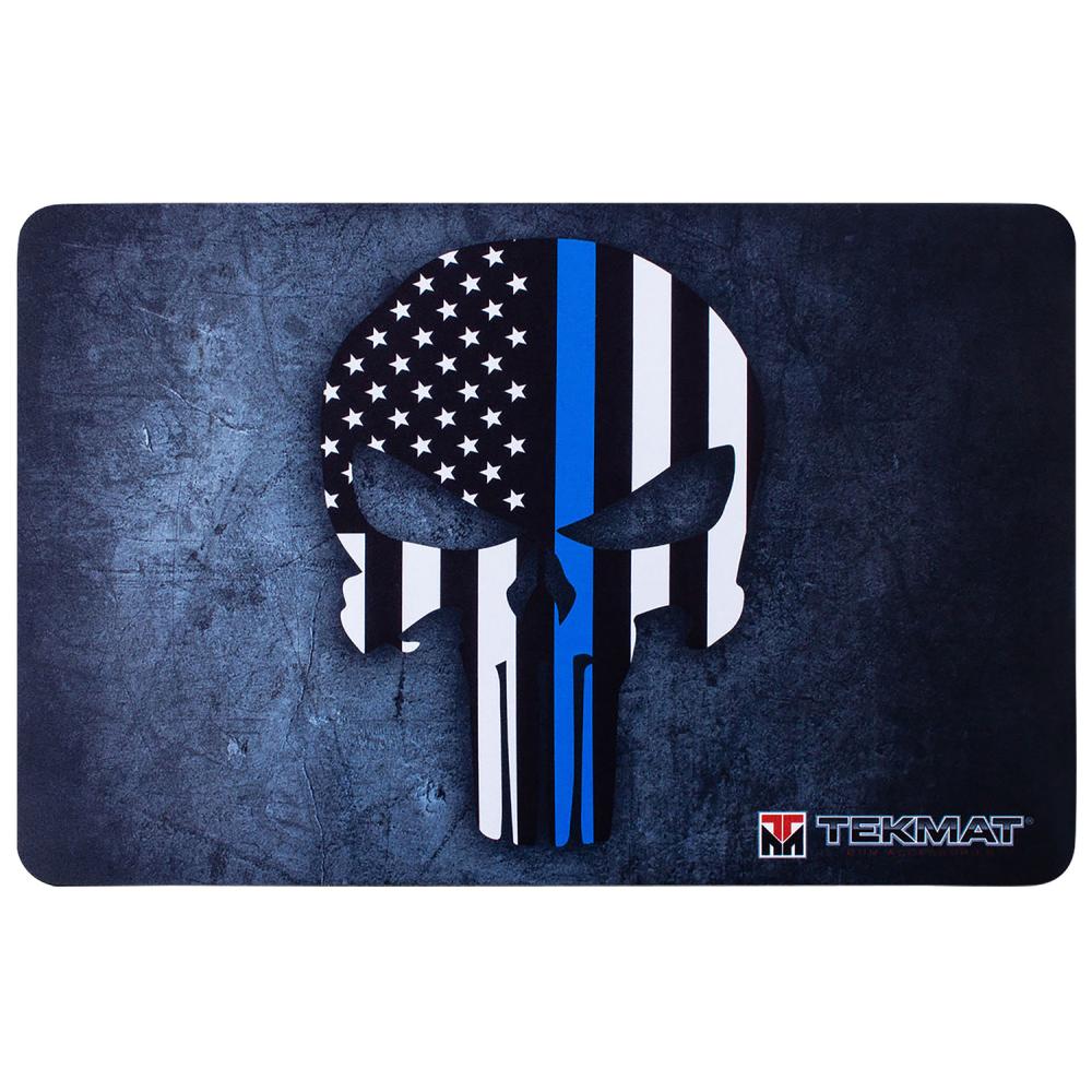 Tekmat Punisher Blue Line Cleaning Mat 17"x11"