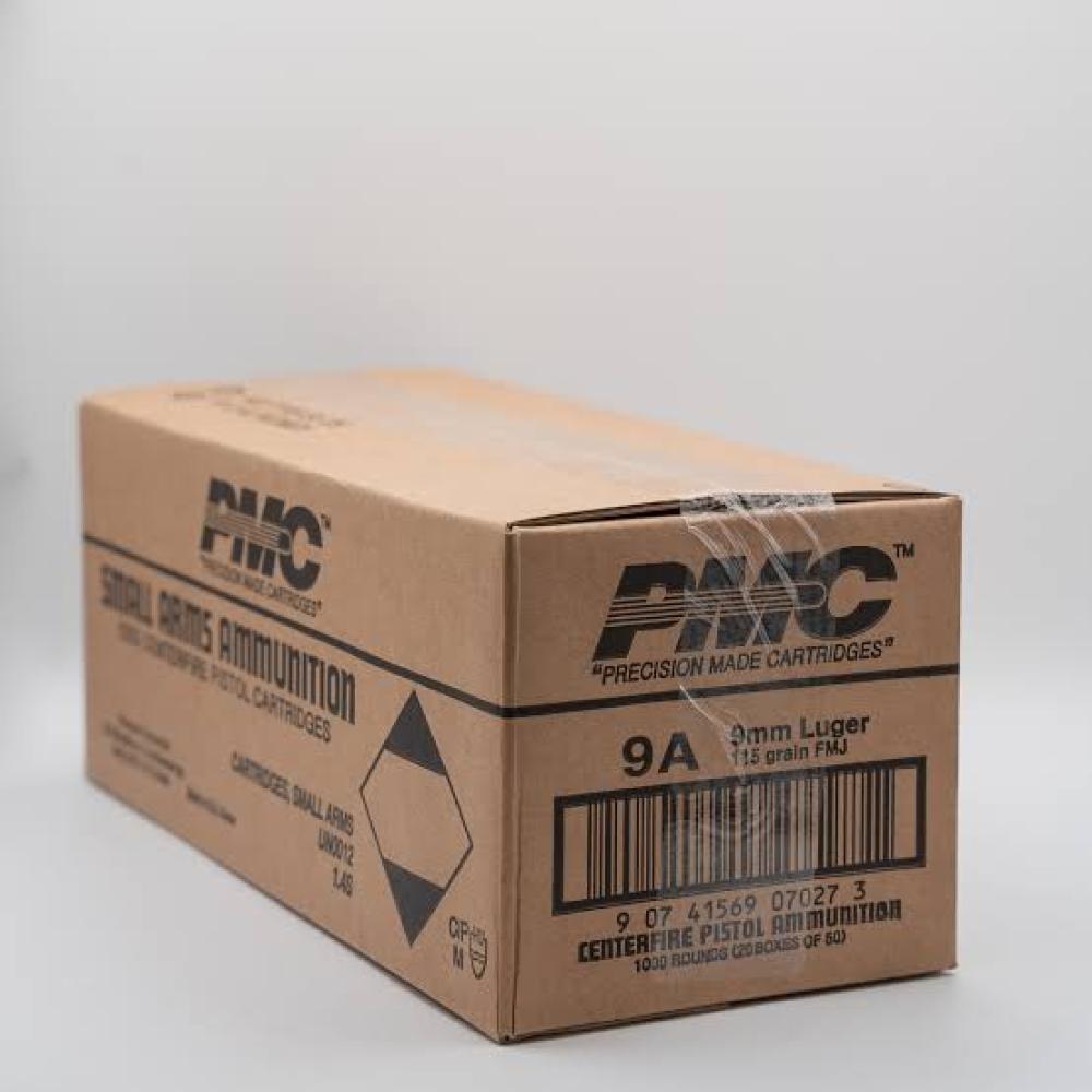 PMC Bronze 9mm 124gr FMJ - 1000ct