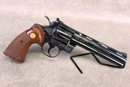 Colt Python Factory Engraved