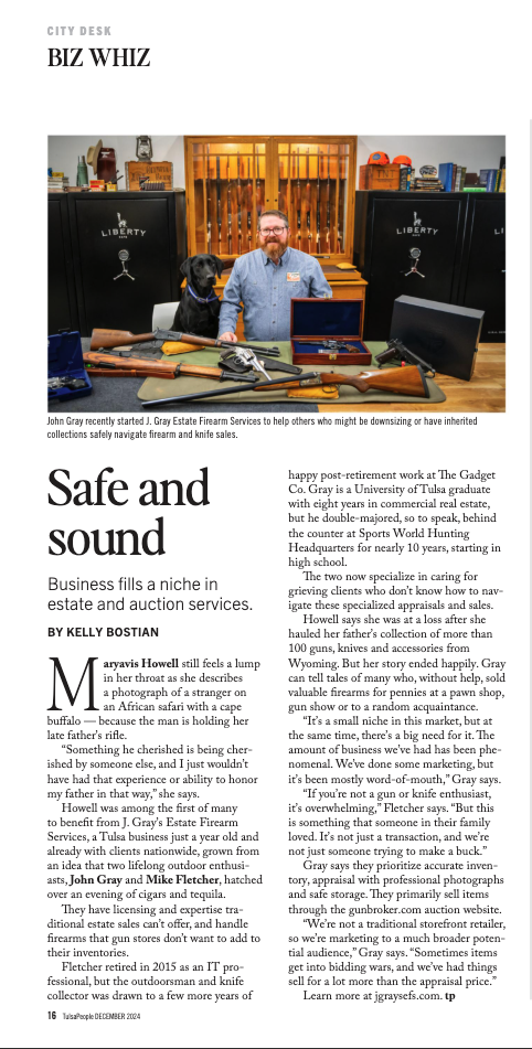 Tulsa People Magazine Feature