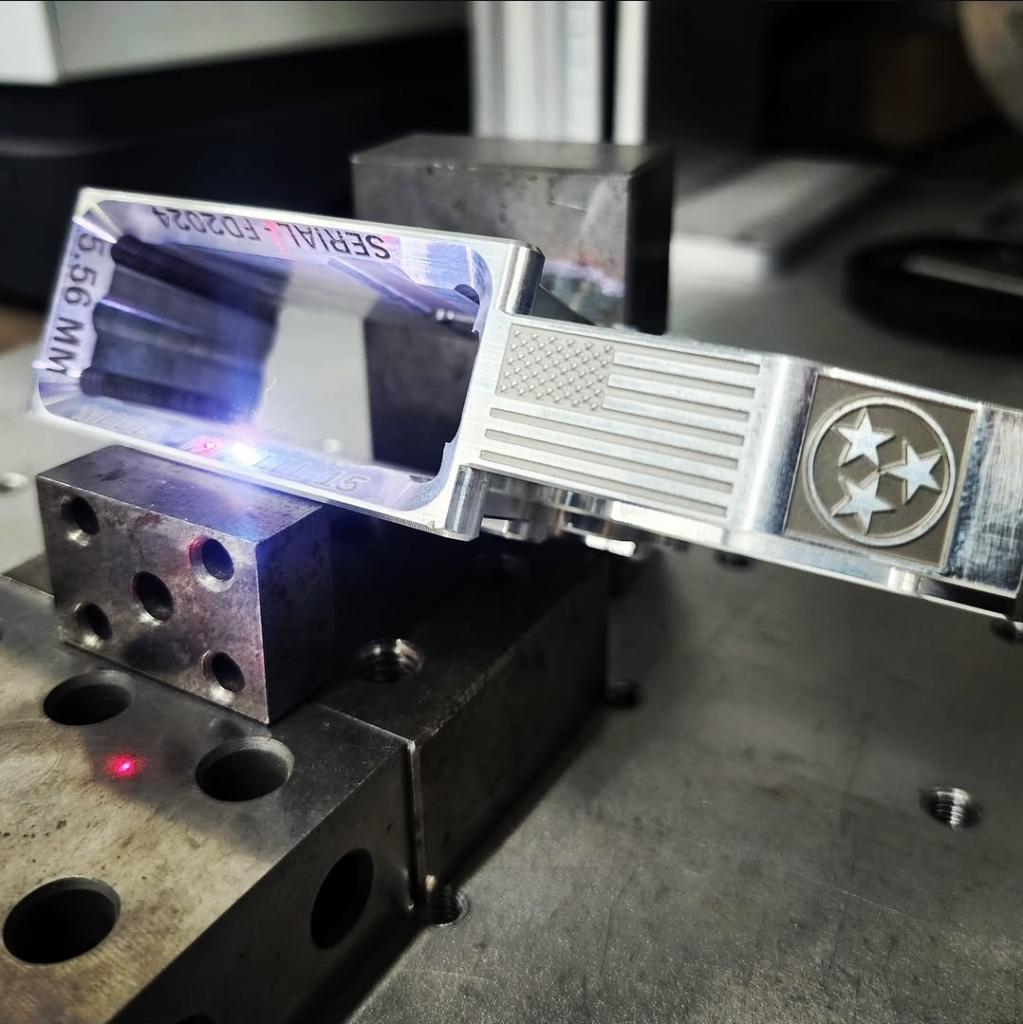 Machined AR-15 lower receiver