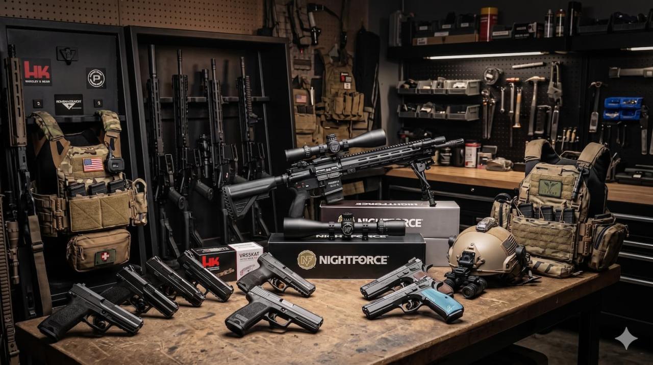 New arrivals — firearms and gear at Vantage Defense Woburn MA
