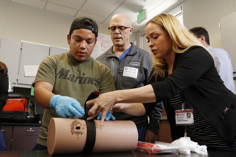 Stop the Bleed bleeding control training