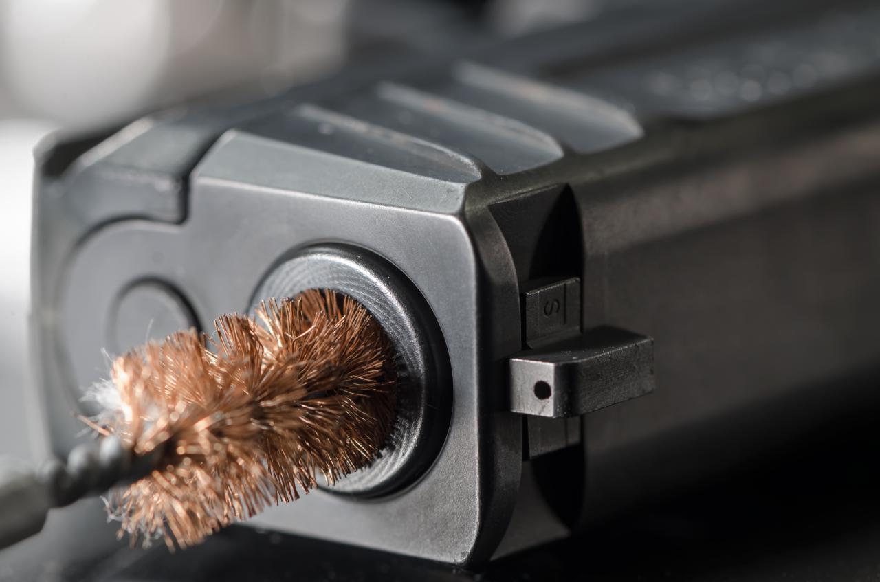Firearm cleaning and maintenance service at Lawson & Cooper Arms