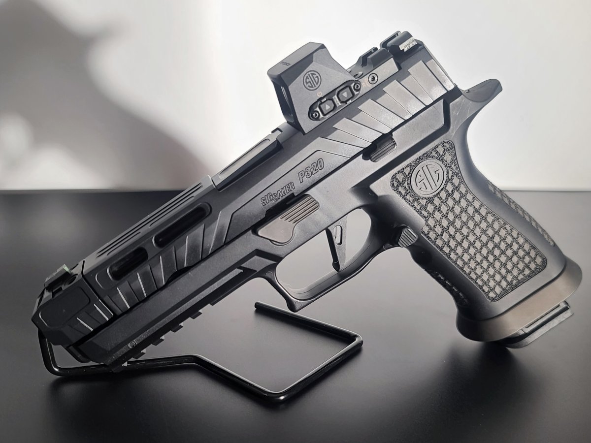 P144 Armory custom Sig Sauer P320 handgun