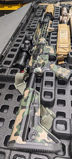 Firearms and tactical equipment